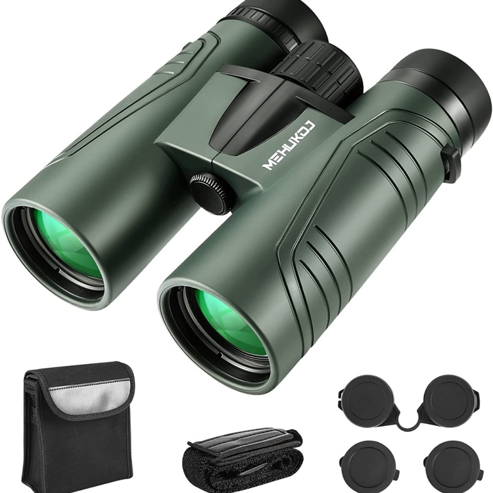 Meh ikon binoculars New in box.  12x42 with HD version zoom binoculars 4 bird